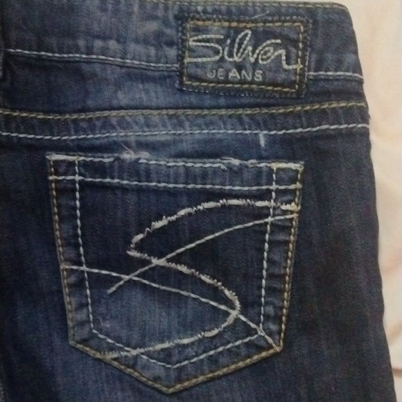 Silver Santorini Capris W29 - Picture 2 of 4